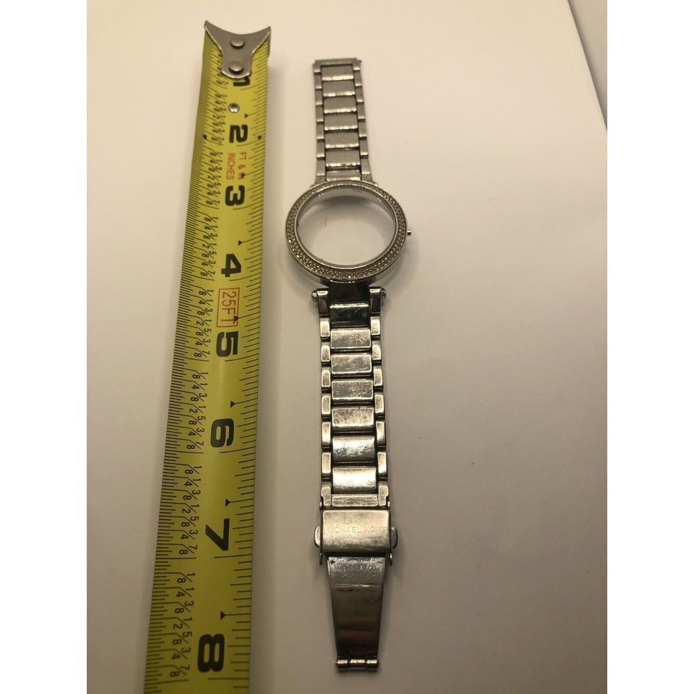 Michael Kors Watch Parts Case 38mm Band 18mm clasp Crystal Links GY279